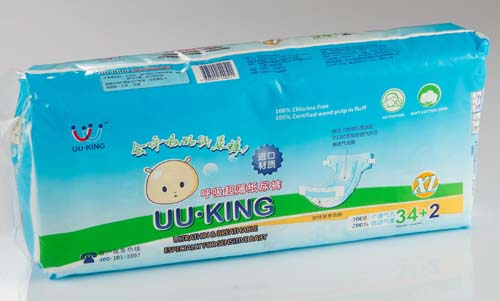UU·KING呼吸超薄纸尿裤XL码中包装