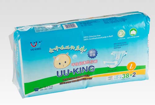 UU·KING呼吸超薄纸尿裤L码中包装