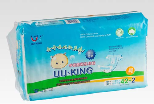 UU·KING呼吸超薄纸尿裤M码中包装
