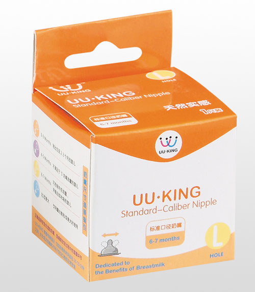 UU·KING标准口径母乳实感奶嘴L