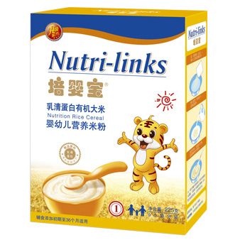培嬰寶乳清蛋白有機大米嬰幼兒營(yíng)養米粉
