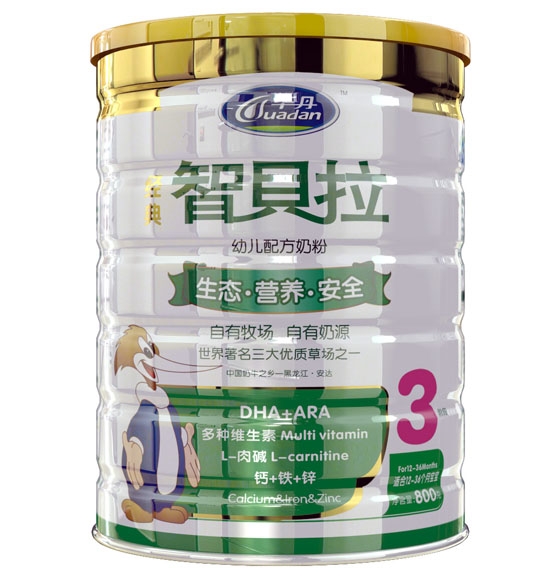 智贝拉经典幼儿配方奶粉3段