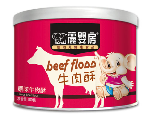丽婴房原味牛肉酥