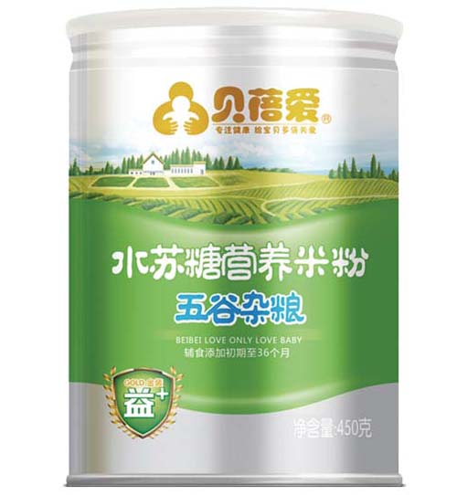 貝蓓愛(ài)水蘇糖五谷雜糧米粉