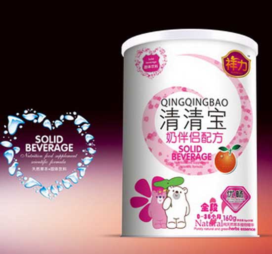 祥力奶伴侣配方清清宝