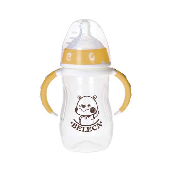 贝乐嘉PP奶瓶240ML(黄色)