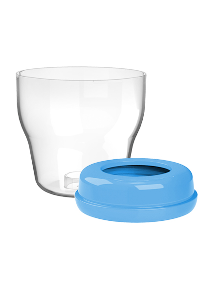 伊斯卡尔宽口径奶瓶旋盖组合(蓝)