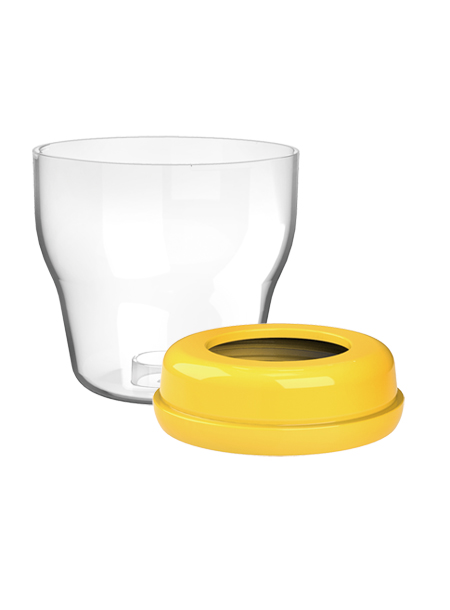 伊斯卡尔宽口径奶瓶旋盖组合(黄)