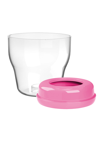 伊斯卡尔宽口径奶瓶旋盖组合(红)