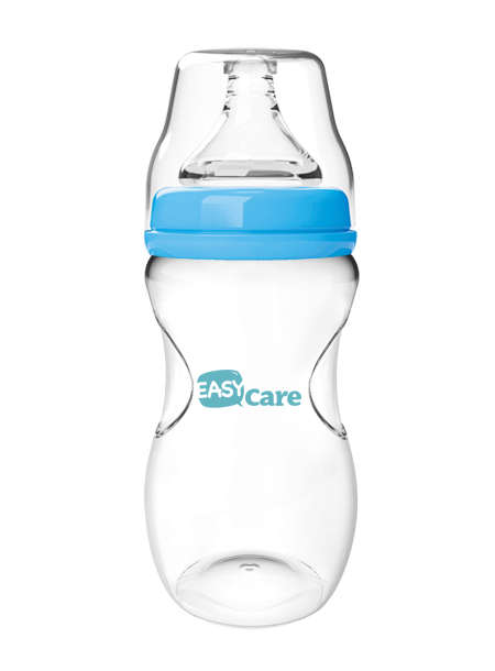 伊斯卡尔240mlPP宽口径奶瓶(蓝)