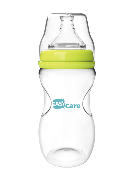 伊斯卡尔240mlPP宽口径奶瓶(黄)