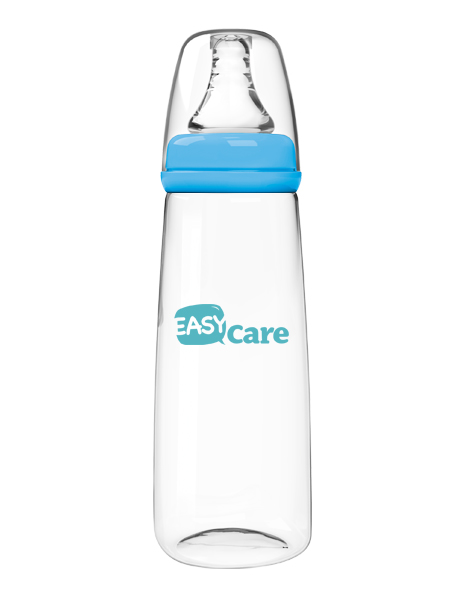 伊斯卡尔240mlPP标准口径奶瓶(蓝)