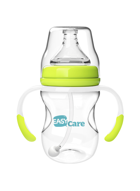 伊斯卡尔160mlPP自动宽口径奶瓶(绿)