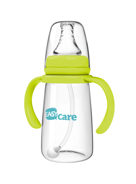 伊斯卡尔160mlPP自动标准口径奶瓶(黄)