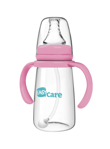 伊斯卡尔160mlPP自动标准口径奶瓶(红)