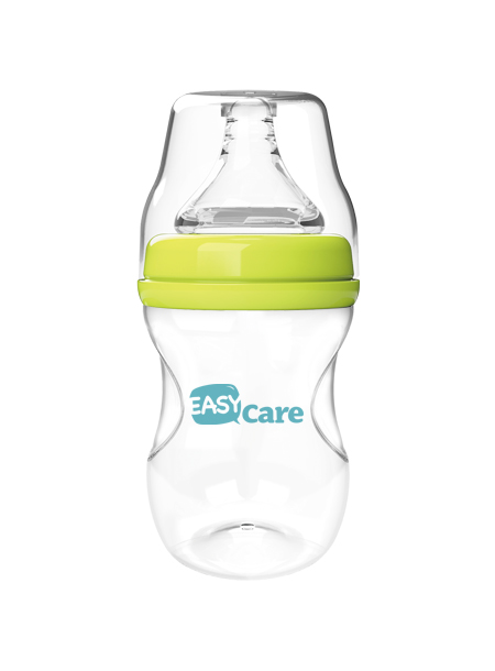 伊斯卡尔160mlPP宽口径奶瓶(黄)