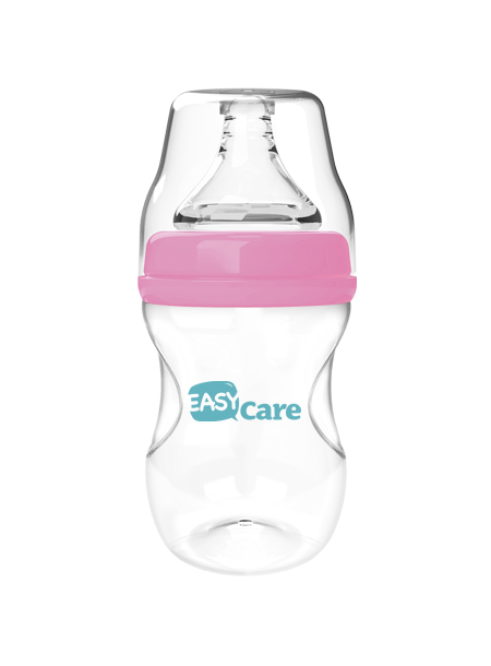 伊斯卡尔160mlPP宽口径奶瓶(红)