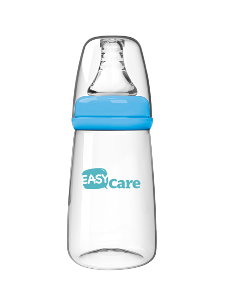 伊斯卡尔160mlPP标准口径奶瓶(蓝)