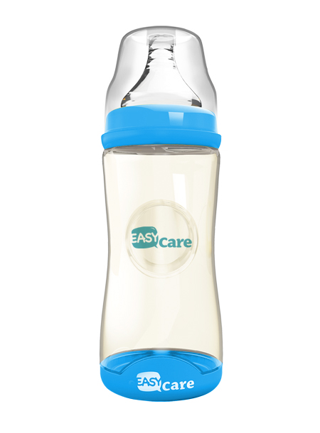 伊斯卡尔260mlPPSU宽口径感温奶瓶(蓝)