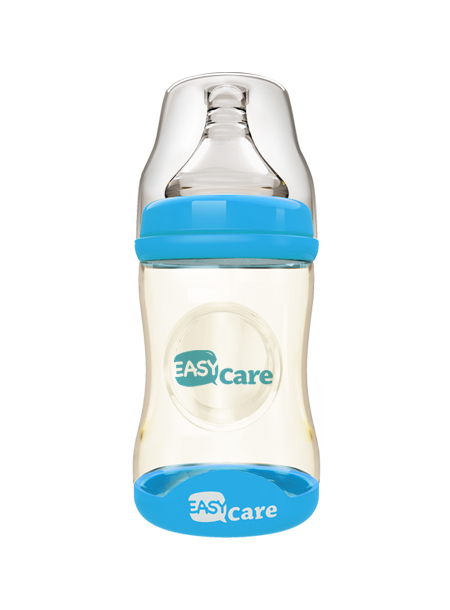 伊斯卡尔160mlPPSU宽口径感温奶瓶(蓝)