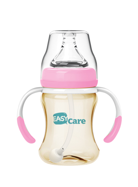 伊斯卡尔160mlPPSU自动宽口径奶瓶(红)