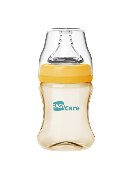 伊斯卡尔160mlPPSU宽口径奶瓶(黄)