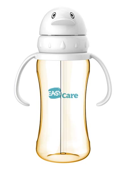 伊斯卡尔320ml PPSU企鹅吸管杯