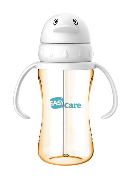 伊斯卡尔260ml PPSU企鹅吸管杯