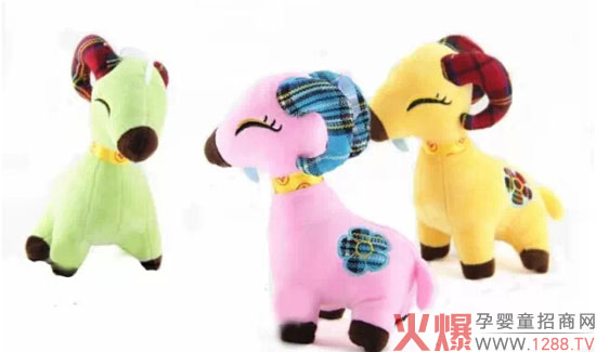 京正北京婴童展玩美羚羊奶粉互动游戏赢礼品-