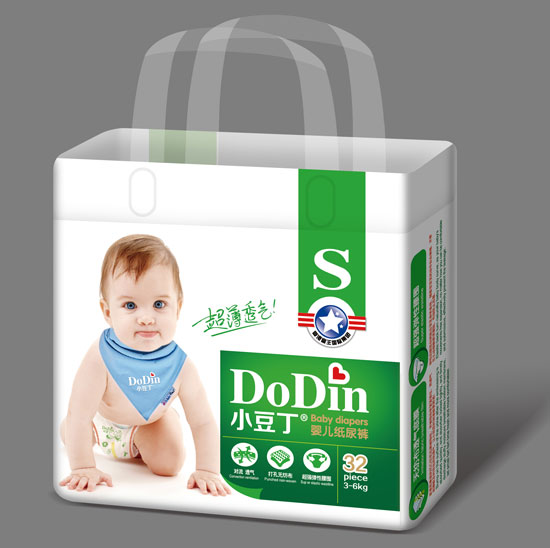 小豆丁婴儿超波透气纸尿裤S-火爆孕婴童招商网
