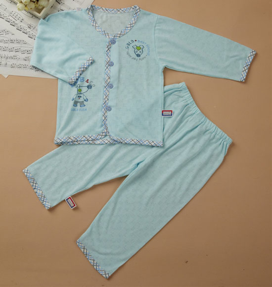 金色小鱼竹纤维双面素色皇冠熊合同套