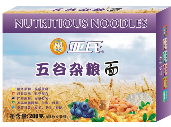 亚氏五谷杂粮面