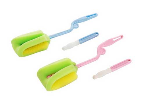 唯昵熊旋转奶瓶刷