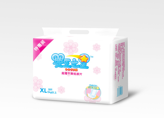 婴王之星超薄干爽尿片XL