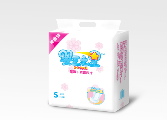 婴王之星超薄干爽尿片S