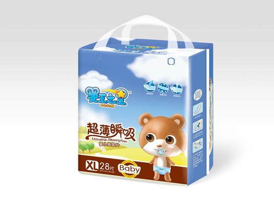 婴王之星超薄瞬吸纸尿片XL