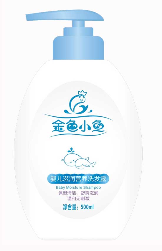 金色小魚嬰兒滋潤營養(yǎng)洗發(fā)露