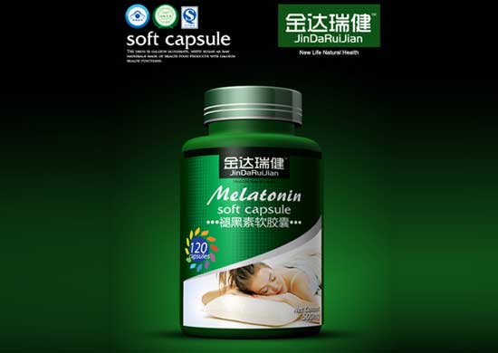  金達瑞健褪黑素軟膠囊