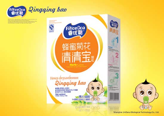  睿優(yōu)聰蜂蜜菊花清清寶顆粒
