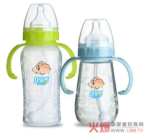 安全健康哺喂从贝婴奇硅胶奶瓶开始-产品资讯
