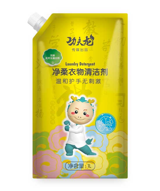 功夫龍凈柔衣物清潔劑1000ml