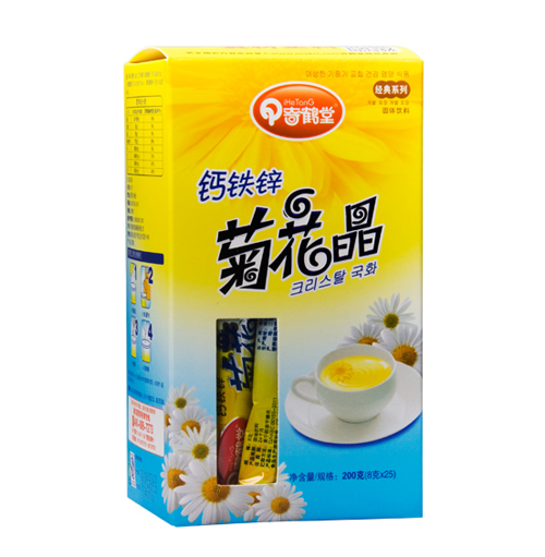 奇鹤堂钙铁锌菊花晶(竖盒装)-火爆孕婴童招商网