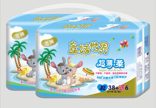 童話(huà)世界超薄柔紙尿褲XL