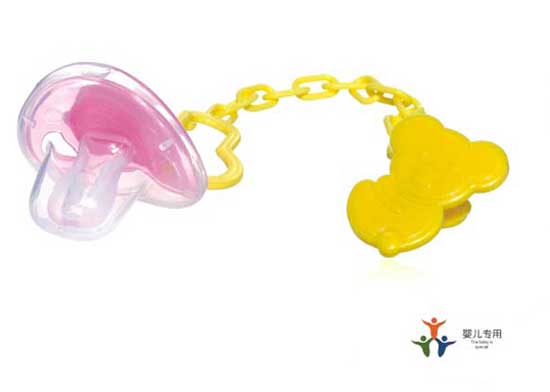 芭芘宝贝婴儿带链安抚玩嘴-火爆孕婴童招商网