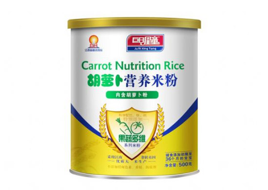 巨日星童果蔬多维型胡萝卜营养米粉