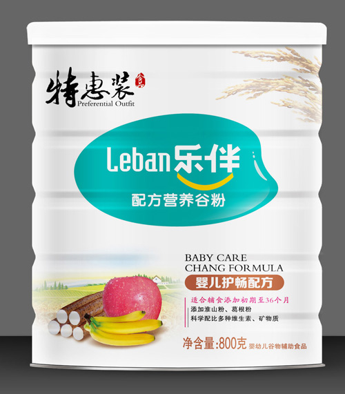 樂(lè)伴嬰兒護(hù)腸配方特惠米粉800克