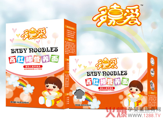 多嘉爱婴幼儿营养面为您揭秘宝宝吃面的好处-