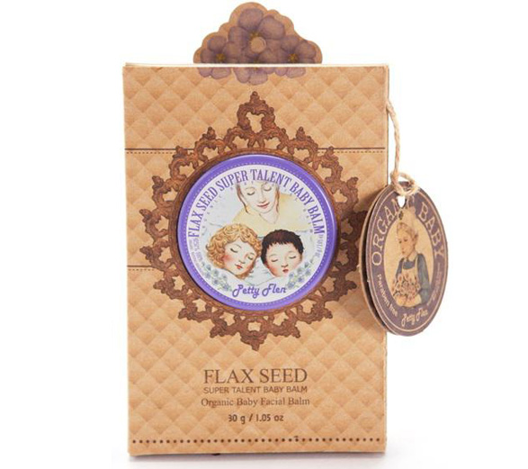 帕蒂婴幼儿有机亚麻籽护脸膏