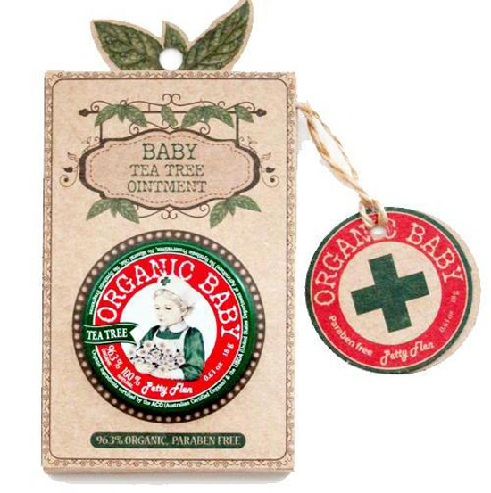 帕蒂婴幼儿有机茶树叶舒缓软膏