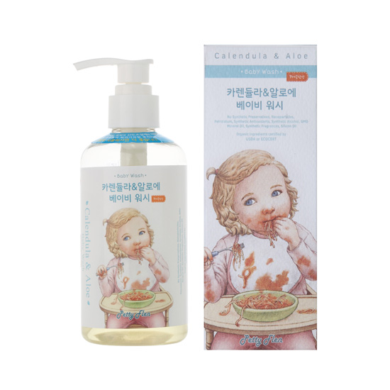 帕蒂婴幼儿有机阿托芦荟金盏花沐浴露